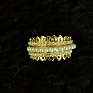 Kate Spade Chantilly Lace Stackable Rings